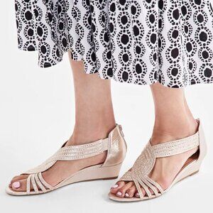 Charter Club Ginifur Wedge Sandals